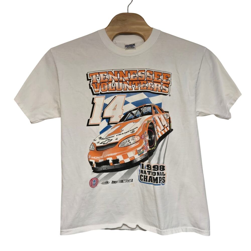 VTG Tennessee Volunteers Vols 1998 National Champions Sterling Marlin NASCAR XL